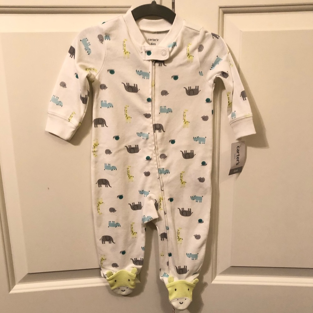 Carter’s 6m Animal Print Sleep And Play